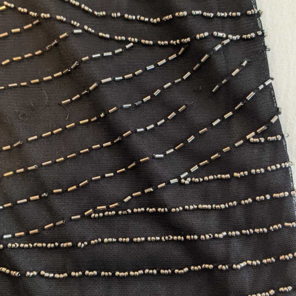 J Kara Beaded Black Dress - Picture 8 of 14